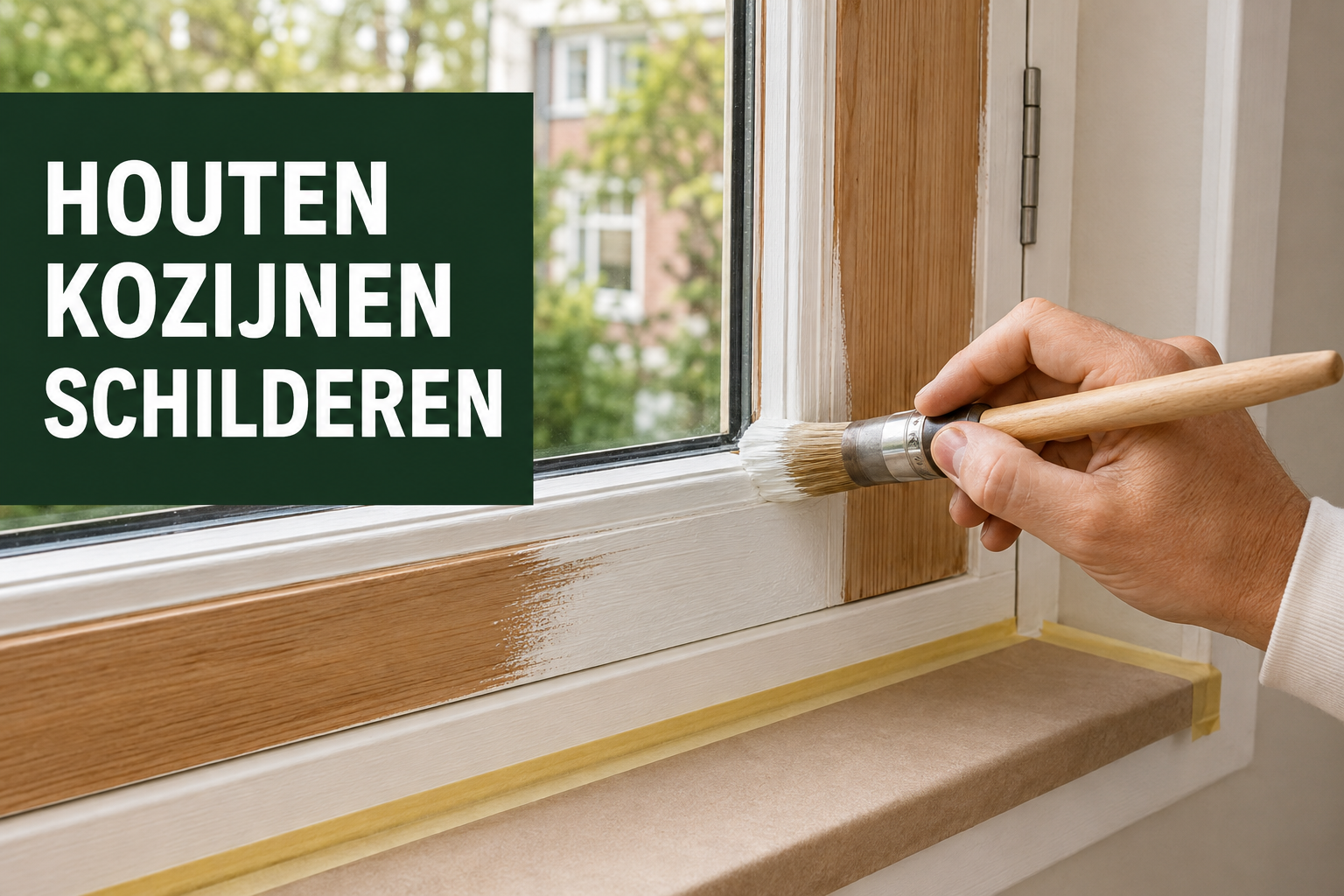 houten-kozijnen-schilderen